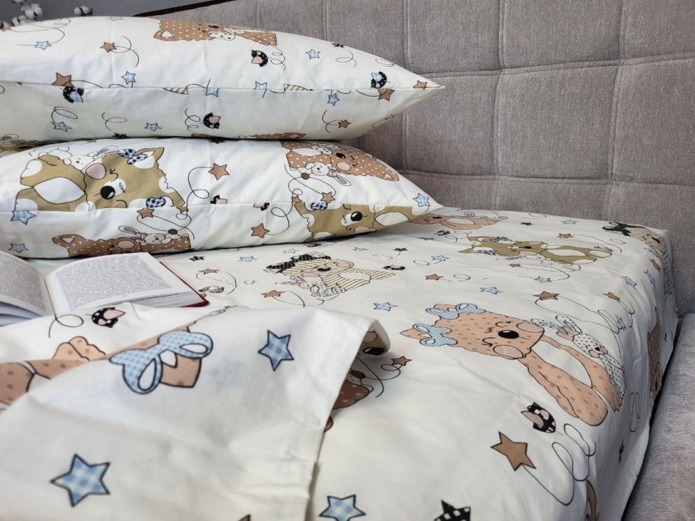 Постільна білизна Пухнастики, бязь (Сімейний) - Image 5