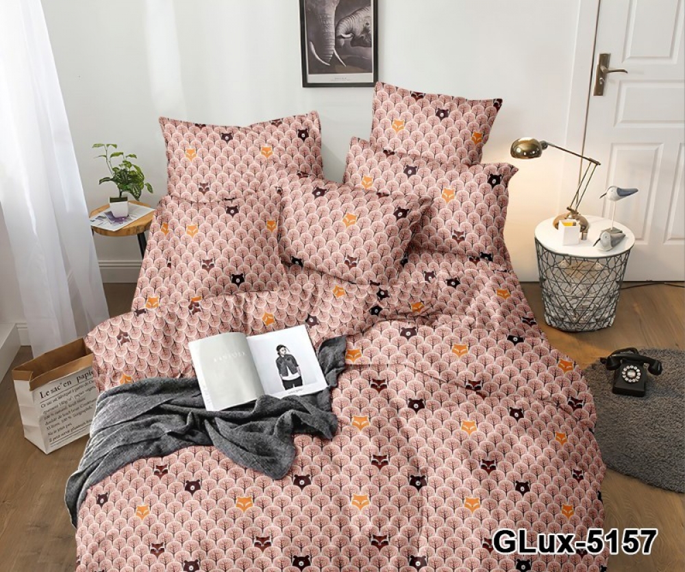 Постільна білизна Строкатий ліс, бязь (Полут. на рез.)