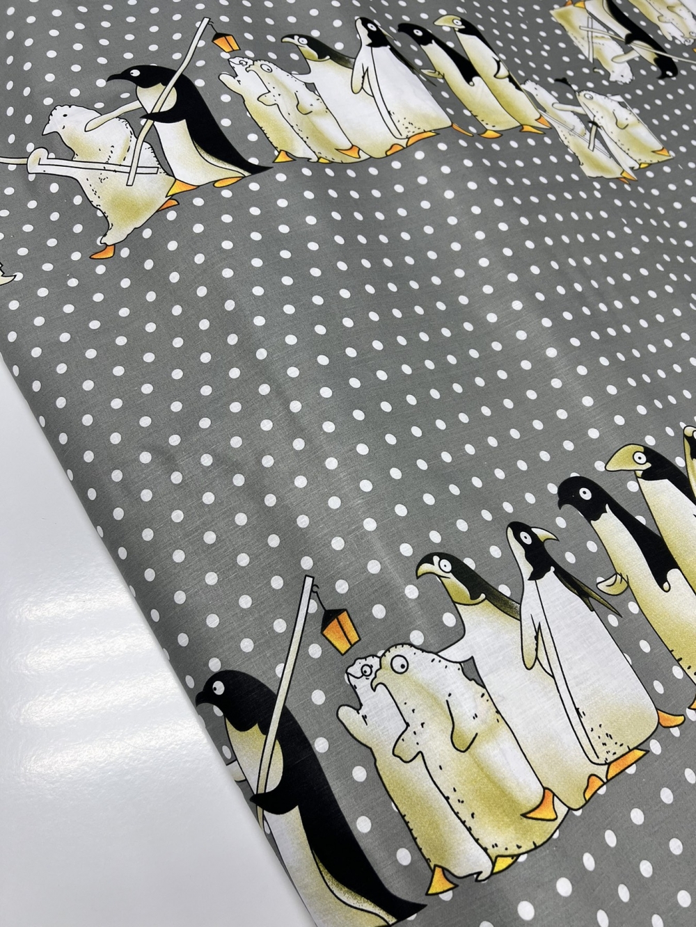 Постільна білизна Полярні друзі, бязь (Дитячий на рез.) - obrazek 2