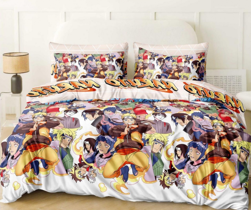 Постільна білизна Наруто, бязь (Двоспальний)
