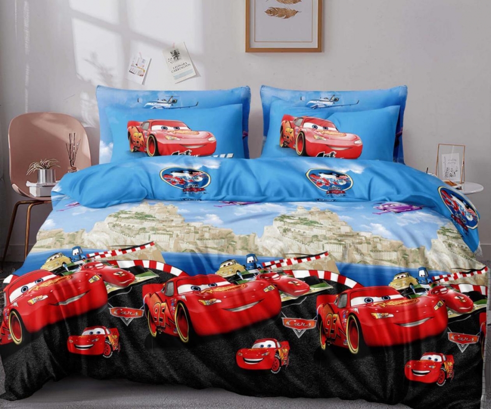 Постільна білизна Маквін, бязь (Полут. на рез.)