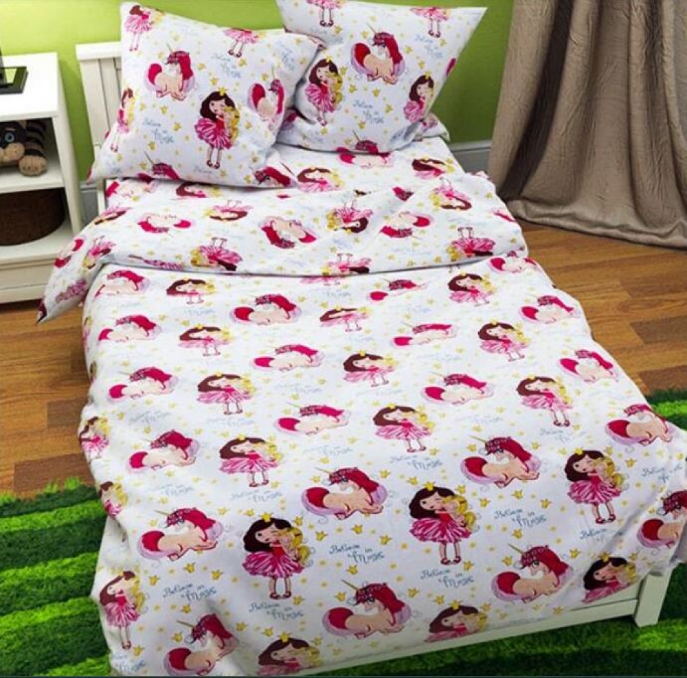 Постільна білизна Принцеса, бязь (Полуторний)