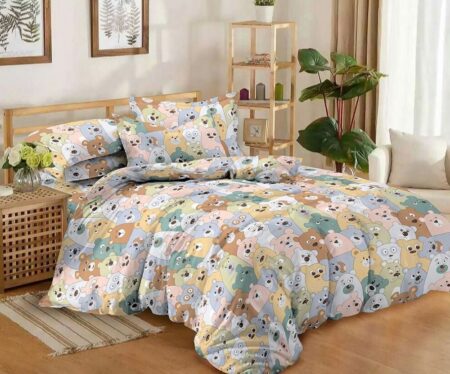 Постільна білизна Ведмежата, бязь (Полуторний)