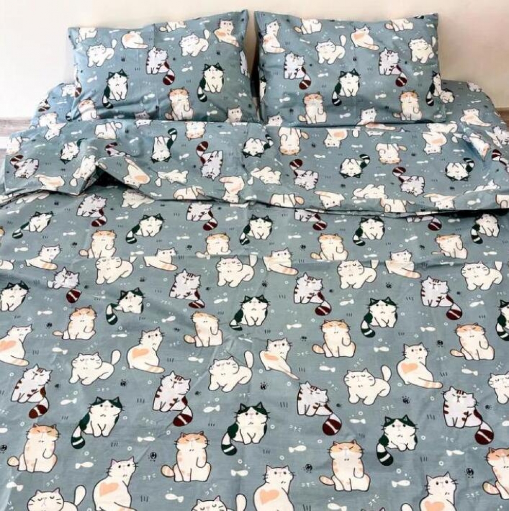 Постільна білизна Кошенята, бязь (Дитячий)