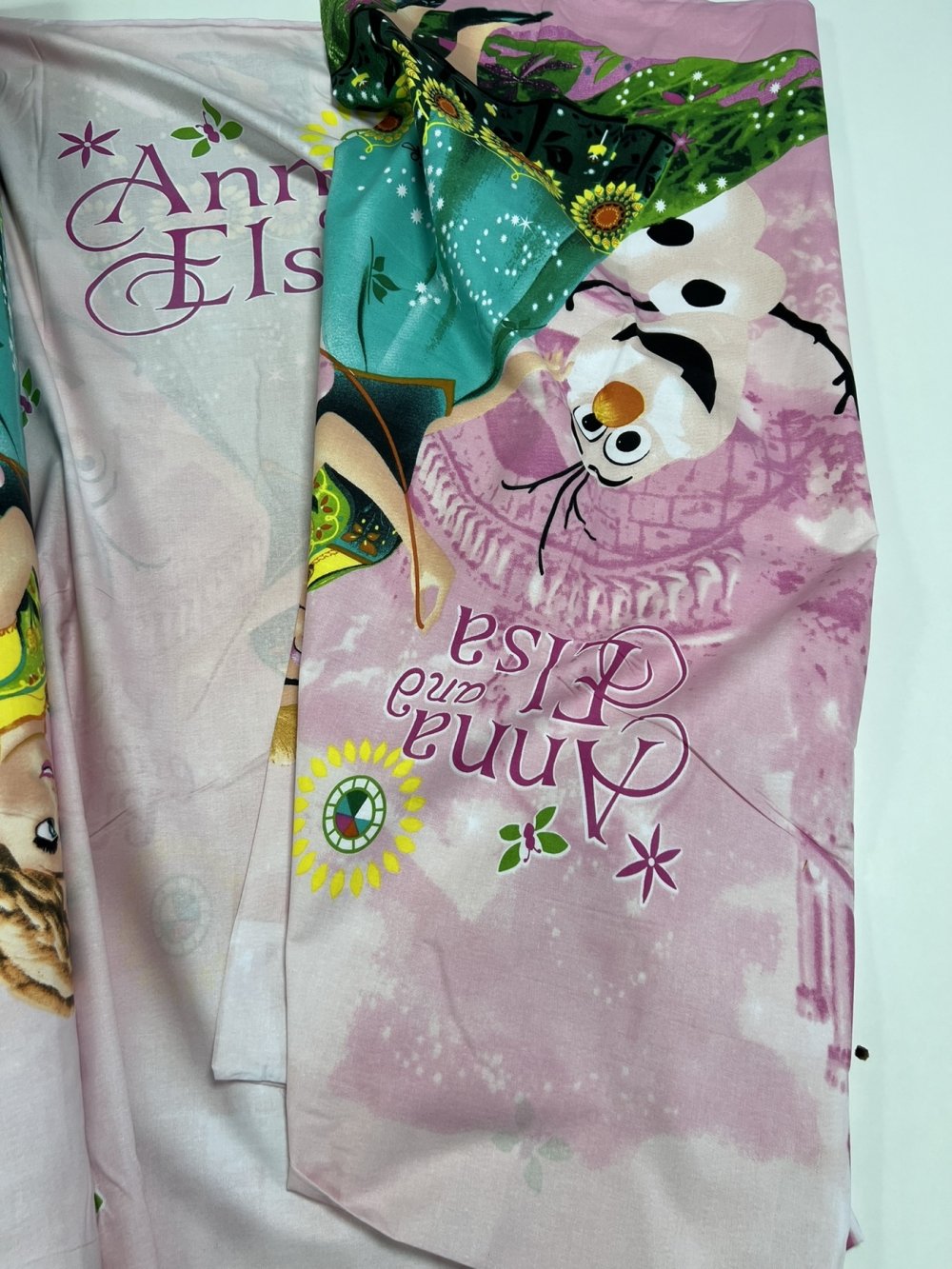 Постільна білизна Анна та Ельза, бязь (Полуторний) - obrazek 4