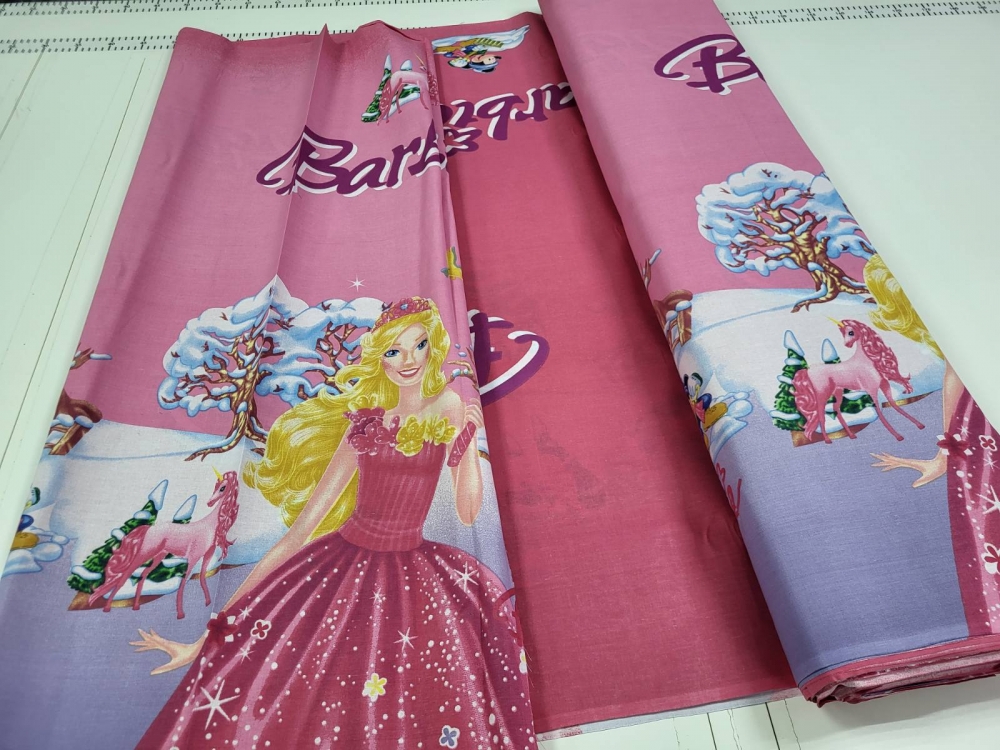 Постільна білизна Барбі, бязь (Євро) - obrazek 3