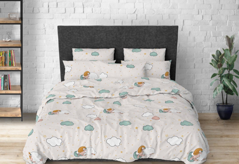 Постільна білизна Сонько, бязь (Євро)